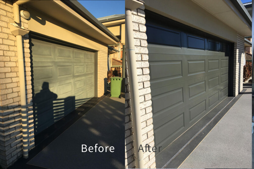 Garage Door Repainting