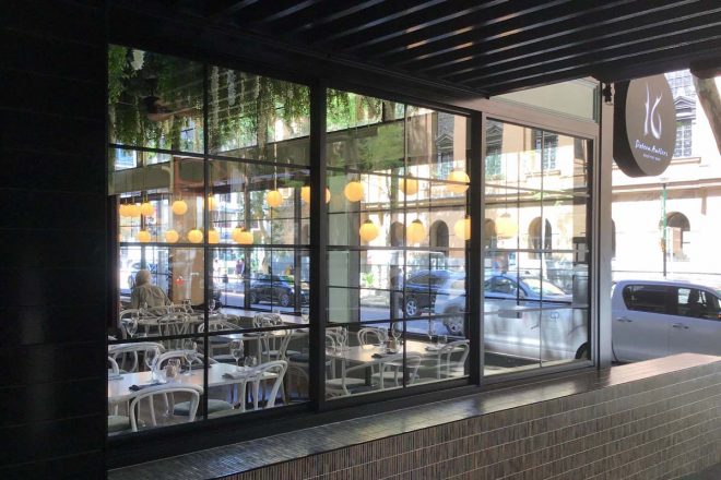 Commercial Property - Repainting Aluminium Windows